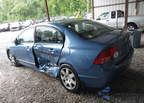 2007 Honda Civic Lx z USA, uszkodzony, nr VIN 1HGFA16557L040584